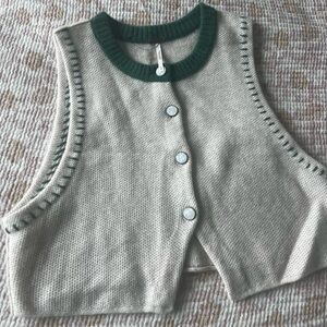 Free people Sammi cashmere vest